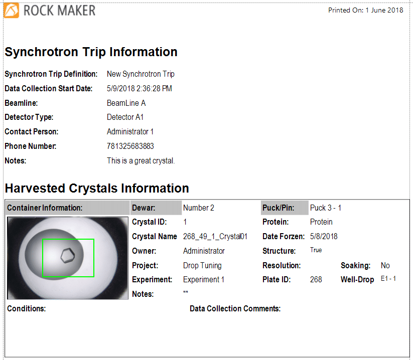 Synchroton Info