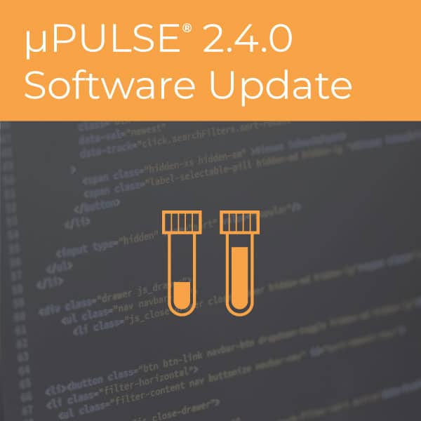 µPULSE software update 2.4