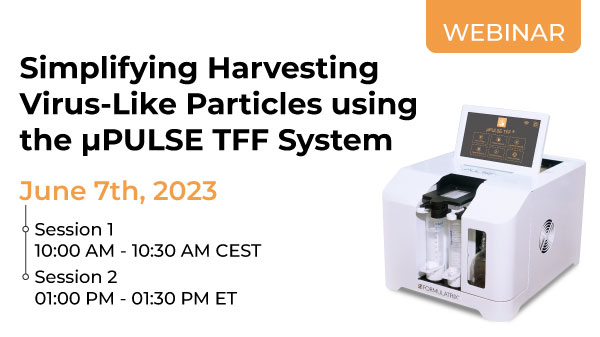 Simplifying Harvesting Virus-Like Particles using the µPULSE TFF System